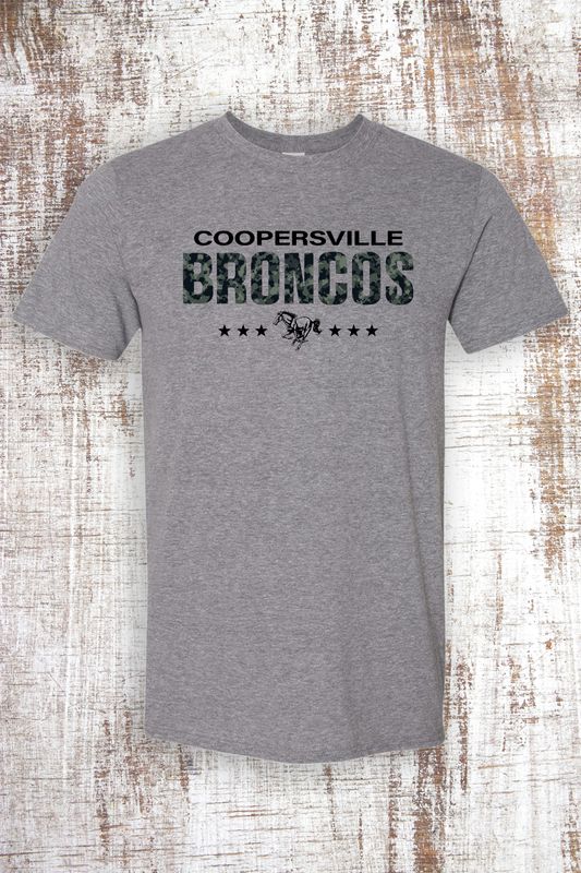 Camo Stars Short Sleeve T-Shirt