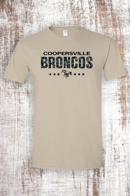 Camo Stars Short Sleeve T-Shirt