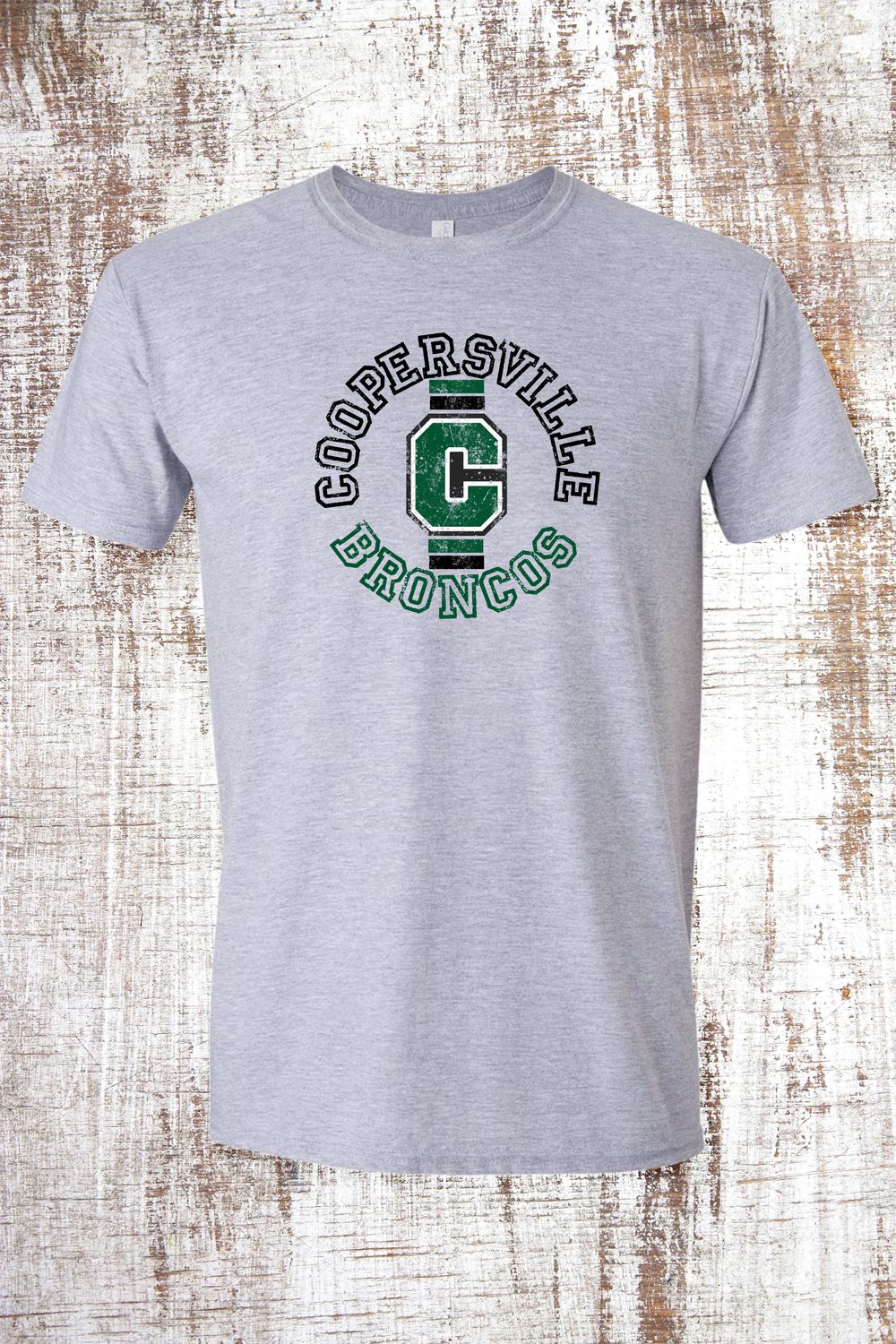 C Bars Short Sleeve T-Shirt, Color: Sport Grey
