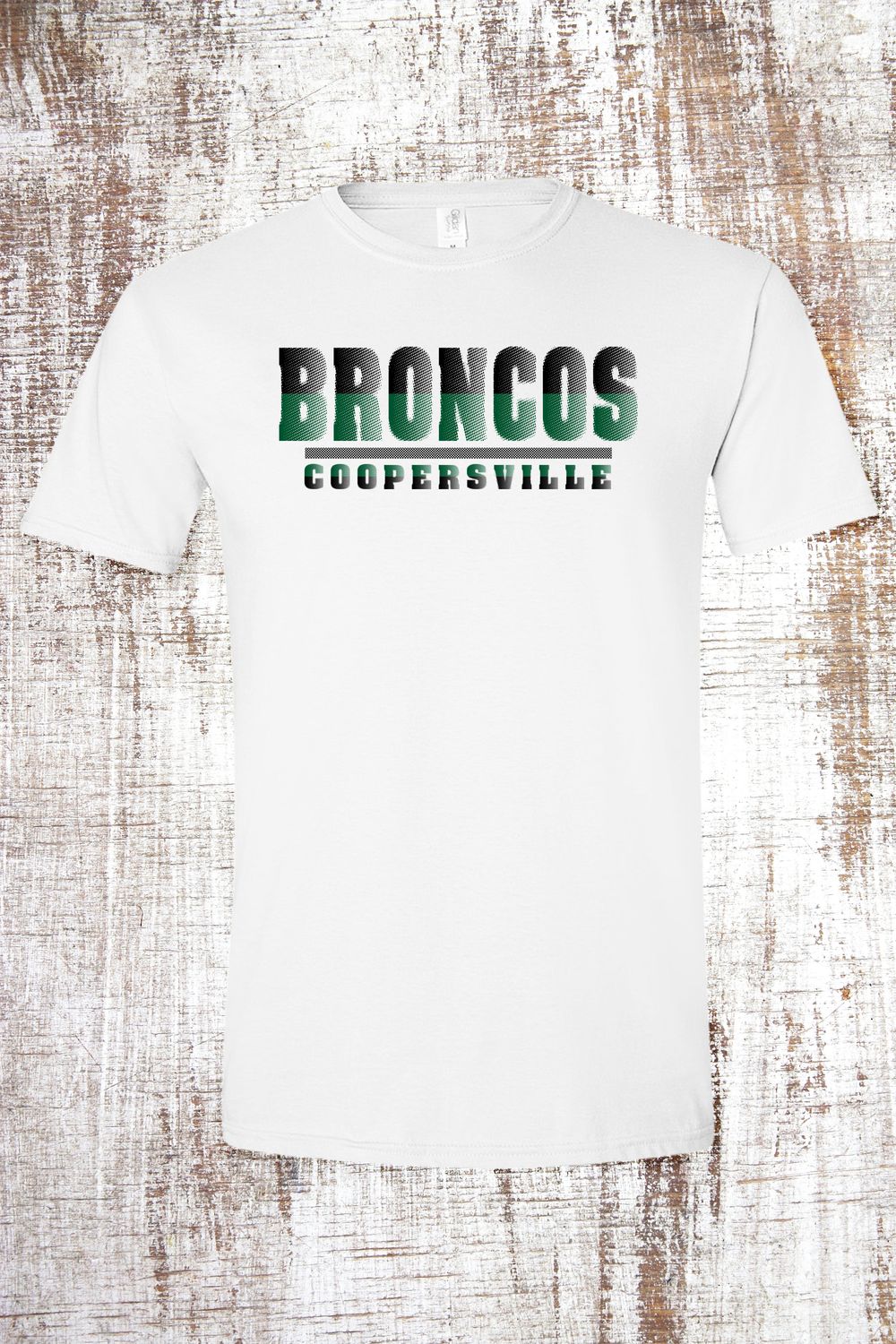 Pixelated Short Sleeve T-Shirt, Color: White