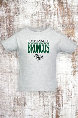 Coopersville Broncos Toddler Unisex T-Shirt