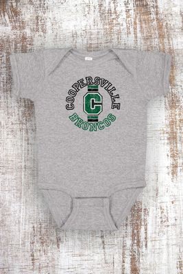 C Bars Infant Short Sleeve Bodysuit
