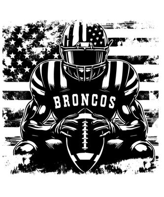 American Football Broncos Hoodie