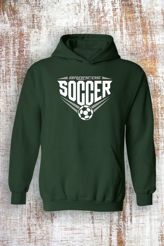 Coopersville Sleek Soccer Sweatshirt - hooded and crew
