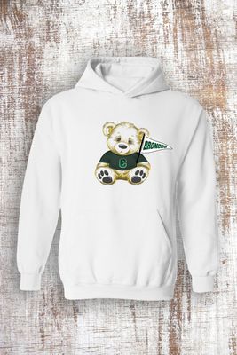 Broncos Teddy Bear Sweatshirt - hooded and crew