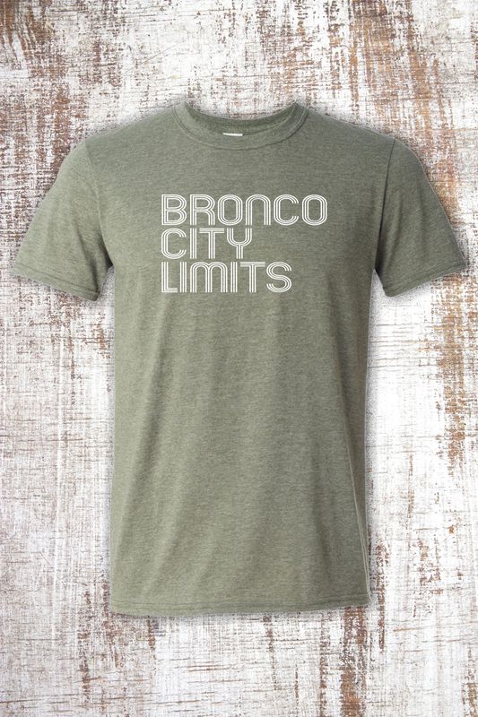 Bronco City Limits Short Sleeve T-Shirt