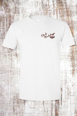 2 sided (front and back) Vintage Club Michihiggi Members Only Short Sleeve T-Shirt