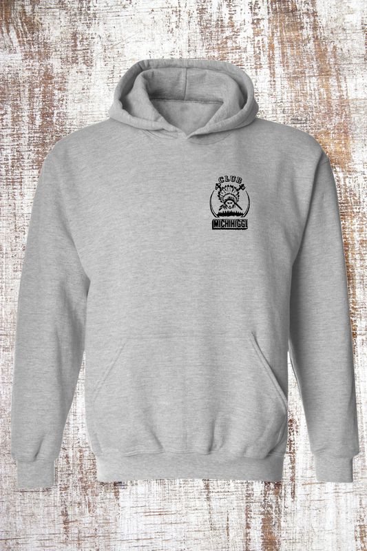 2 sided (front and back) Club Michihiggi Original 1955 Hoodie