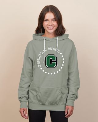 Ladies&#39; Circle Dots Hoodie