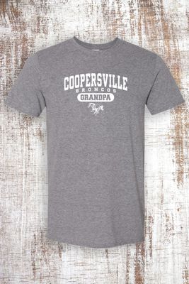 Coopersville Broncos CUSTOM NAME T-Shirt - Grandparents, Parents, etc.