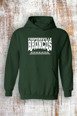 Coopersville Football Field Unisex Sweatshirt - hooded and crew