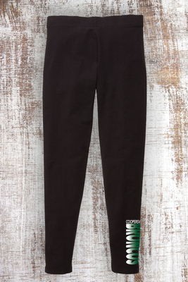 Green and White Gradient ladies' leggings