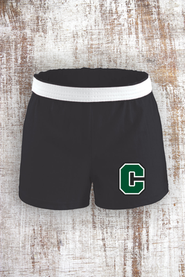 Varsity C ladies' shorts