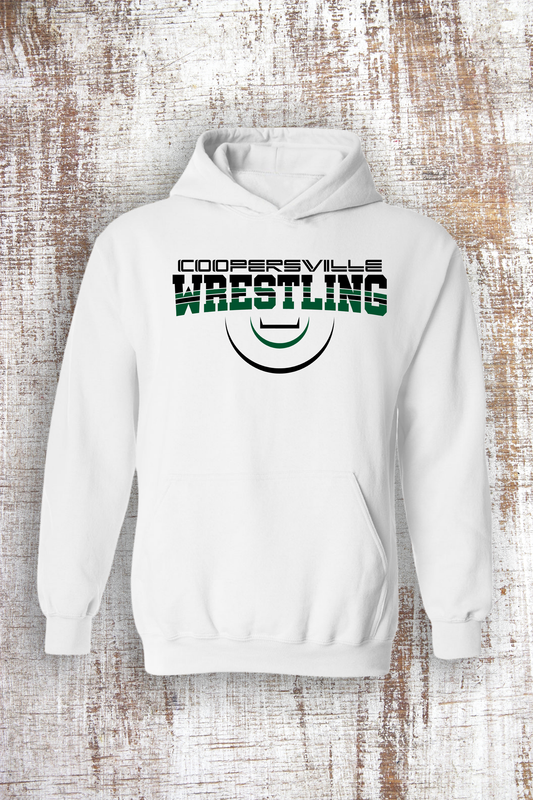 Wrestling black-green Sweatshirt - hooded and crew