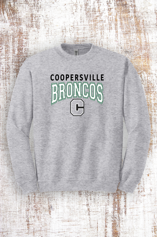 Varsity C sweatshirt - hooded and crew