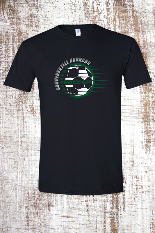 Coopersville Soccer Circle Short Sleeve T-Shirt