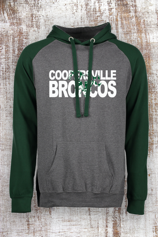 Cut Out Color Block Hoodie