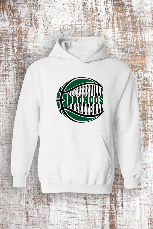 Broncos Basketball B-Ball Sweatshirt - hooded and crew