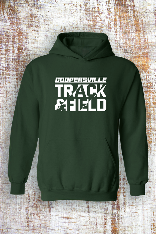 Broncos Track and Field Sweatshirt - hooded and crew