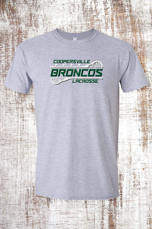 Coopersville Lacrosse Sticks Short Sleeve T-Shirt