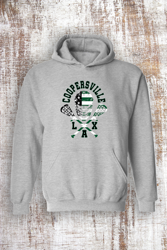 Coopersville American Lacrosse  Sweatshirt - hooded and crew