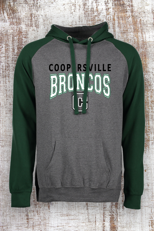 Varsity C Color Block Hoodie