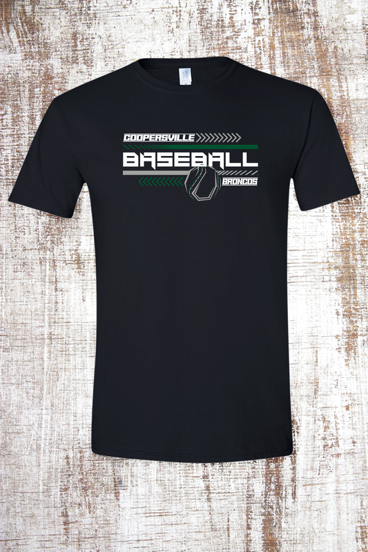 Baseball Chevron Short Sleeve T-Shirt