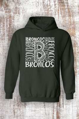 Youth Unisex Fonts Hoodie