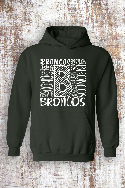 Youth Unisex Fonts Hoodie