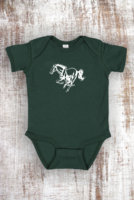 Future Bronco Infant Short Sleeve Bodysuit