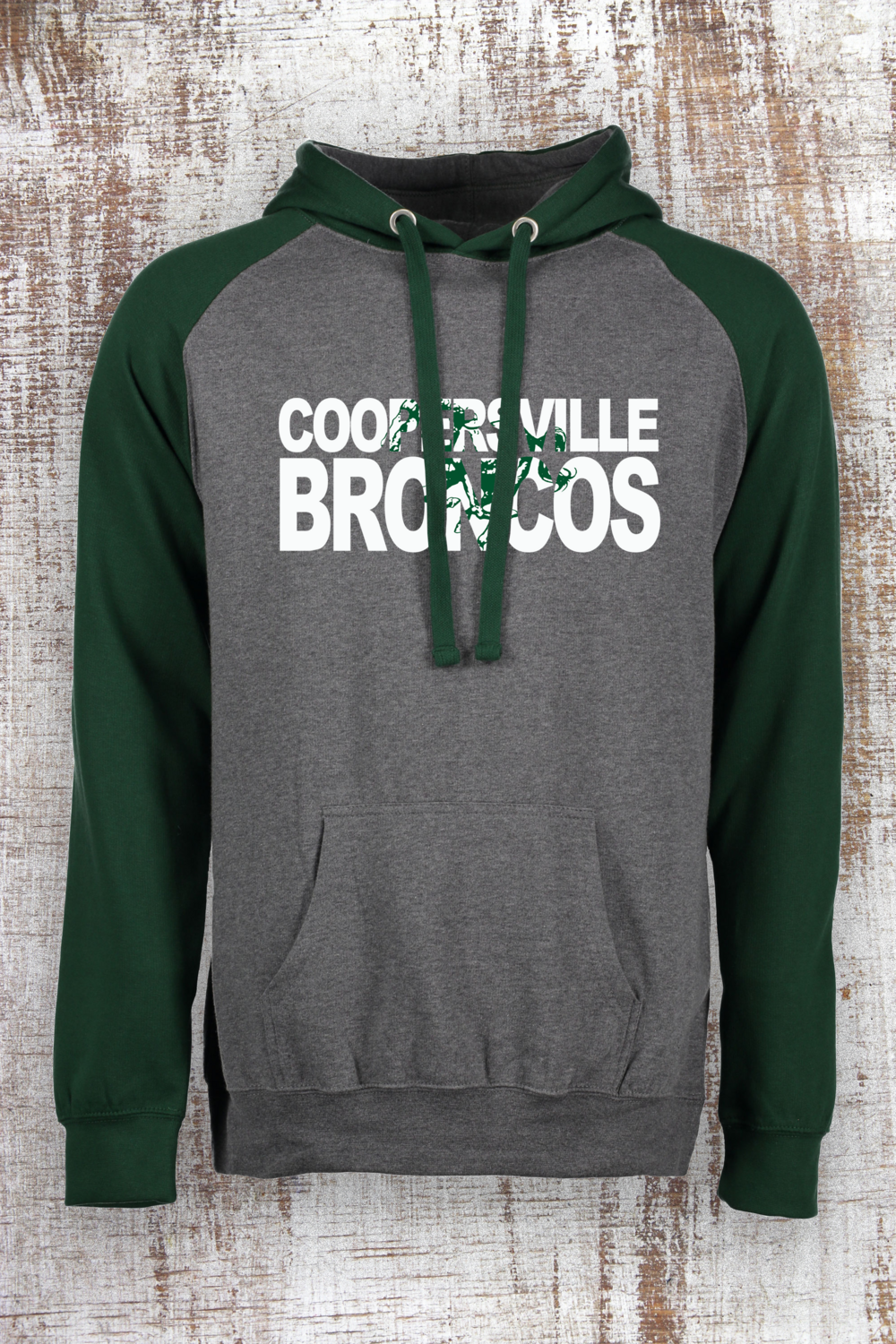 Cut Out Color Block Hoodie