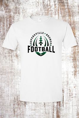 Gradient Football Short Sleeve T-Shirt