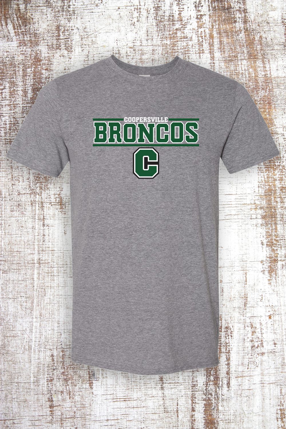 Step Up Broncos Short Sleeve T-Shirt, Color: Graphite Heather