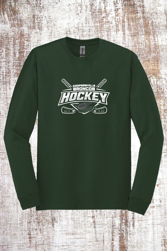 Coopersville Hockey Sweatshirt - hooded and crew
