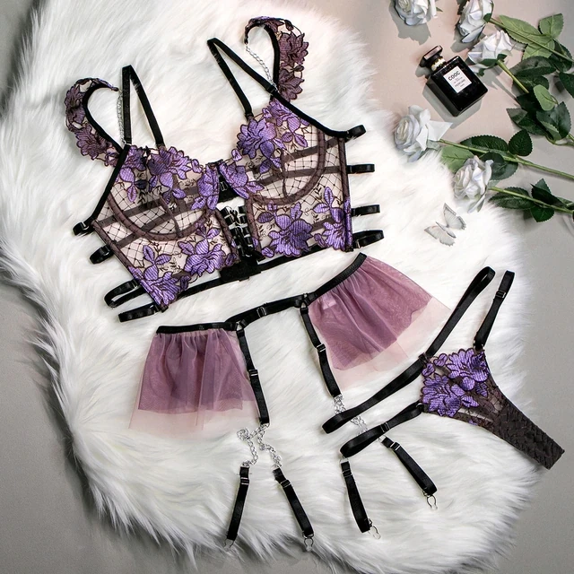 Fancy Embroidery Lingerie