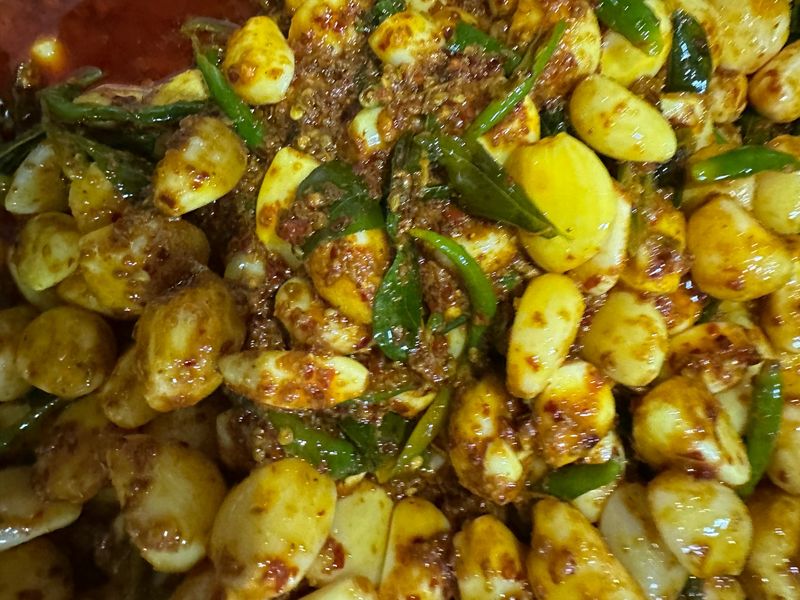 Garlic Hindi Achaarأچار ثوم هندي