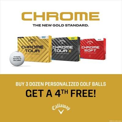 Callaway 4 For 3 Promotion