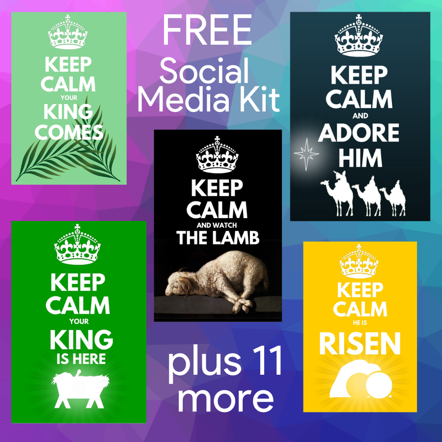 Social Media - Keep Calm Kit