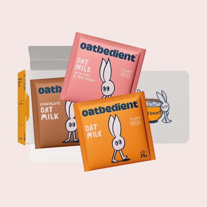 Oatbedient Oat Milk Powder Trial Box (3 sachets)