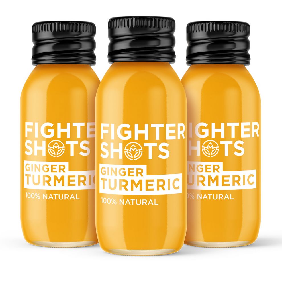 Fighter Shots Ginger + TURMERIC 60ml (Immunity Booster)