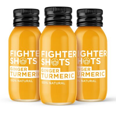 Fighter Shots Ginger + TURMERIC 60ml (Immunity Booster)