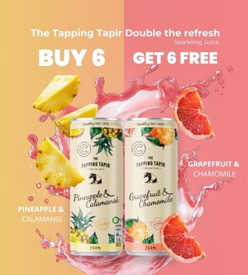 SALE: Buy 6 Get 6 free - Pineapple &amp; Grapefruit