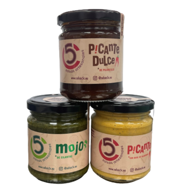 Pack de 3 salsas - 500 gr