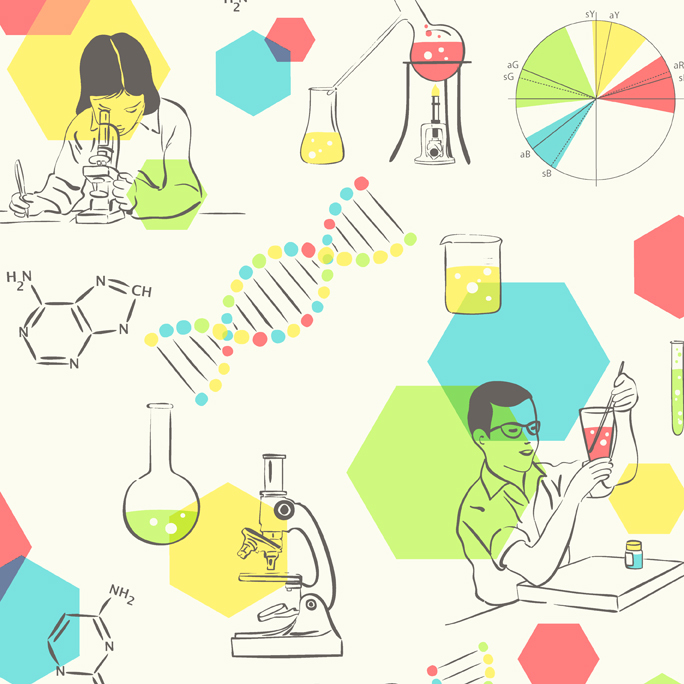 Science Class, retro