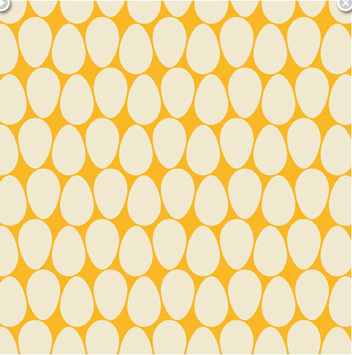Egg Ovals, yellow