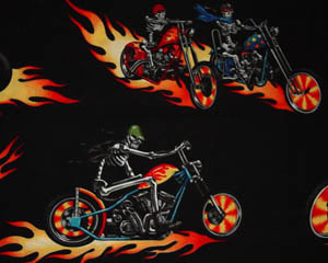 Riding Fire, black