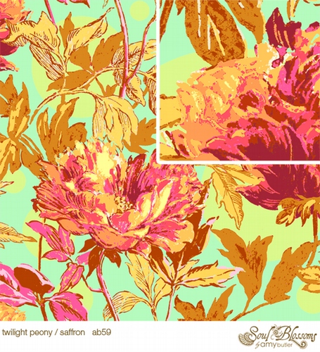 Twilight Peony, saffron