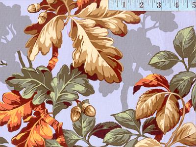 Foliage, smokey blue