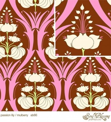 Passion Lily, mulberry