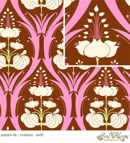Passion Lily, mulberry